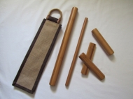 Bamboo Fusion Bamboo Pedicure & Manicure Stick Set