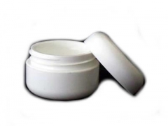 Jar and Twist Lid White 1/2 oz - Case of 12