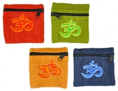 Om Symbol Coin Bag