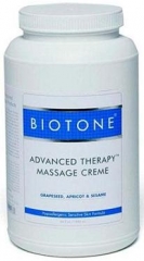 Biotone Advanced Therapy Massage Creme Jar - 64 oz.