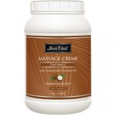 Bon Vital Coconut Massage Creme - 1 Gallon