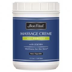 Bon Vital All Purpose Massage Creme Jar - 1/2 Gallon