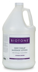 Biotone Deep Tissue Massage Lotion - Unscented - 1 Gallon