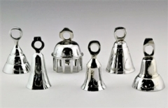 6pc. Assorted Bells in Chrome-3
