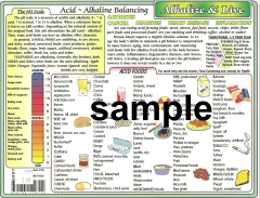 Alkaline & Acid Balancing Sacred Wisdom Chart #19