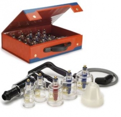 17 Piece Deluxe Plastic Cupping Set w/ Pump