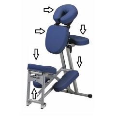 Stronglite Ergo Pro Massage Chair REPLACEMENT PAD SET
