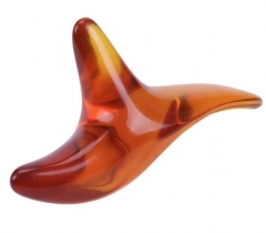 Amber Resin Foot Massage Gua Sha Tool