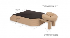 Earthlite Prone Comfort™ Bolster & Headrest - Proning Pillow