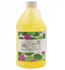 Organic Naturals Massage Oil Lotus Touch� Massage Oil - 64 oz.