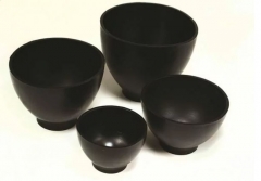 Rubber Mixing Bowls - Black