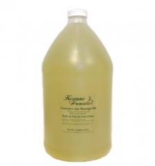 Keyano Aromatics Coconut Lime Massage Oil - 1 Gal