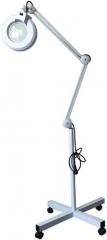Hygrad Magnifying Floor Lamp with Heavy Rolling Base