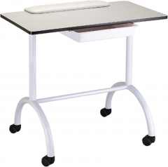 Portable Manicure Table Station Roll About