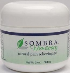 Sombra Natural Pain Relieving Gel Warm Therapy Jar - 2 oz.