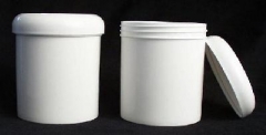 89mm Jar and Twist Lid White - Case of 12