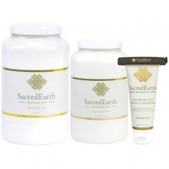 Sacred Earth Vegan Massage Cream Unscented - 1 Gallon