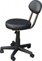 Pedicure Stool with Backrest