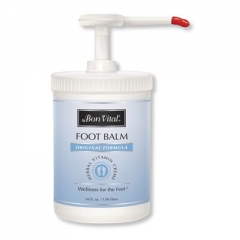 Bon Vital Foot Balm - Original Formula Herbal Vitamin Creme Foot Balm - 36 oz.