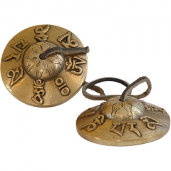 Tibetan Tingsha Bells - Mantra 2 in.