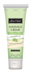 Bon Vital Therapeutic Touch Massage Creme Therapeutic Touch Massage Creme - Twin Pack (2) Tube - 8 oz.