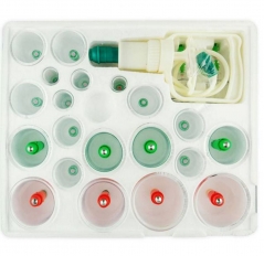Kangci Complete Cupping Set with Magnets - 24 pc