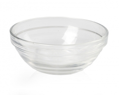 Amber Glass Bowl 1oz -
