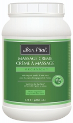 Bon Vital Organica Massage Creme 1-Gal