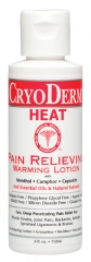 Cryoderm Heat Lotion - 4 oz.