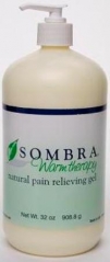 Sombra Natural Pain Relieving Gel Warm Therapy Pump Bottle - 32 oz.