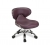 UMI PEDICURE STOOL BURGUNDY UMI Pedicure Stool -