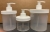 Clear Plastic Jar with Pump 8oz -