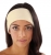 Ecru Velcro Headband