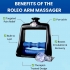 Roleo Pro Arm Massager - Classic Black