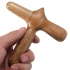 Four Point Cross Sandalwood Massage Tool