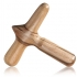 Four Point Cross Sandalwood Massage Tool