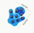 Massage Glove 9 Roller Ball Massager