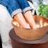 Living Earth Crafts Copper Foot Bath Bowl