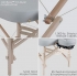 Earthlite Spirit Portable Massage Table - 35