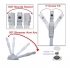2-in-1 Facial Steamer & Magnifying Lamp
