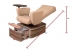 Belava  Element (No Plumbing) Pedicure Spa Chair