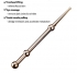 Pure Copper Acupuncture Massage Stick