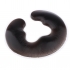 Soft Silicone SPA Gel U Shaped Crescent Pillow - Brown