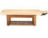 Living Earth Crafts Napa La Mer Spa & Salon Table w/Teak Base