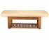 Living Earth Crafts Napa La Mer Spa & Salon Table w/Teak Base